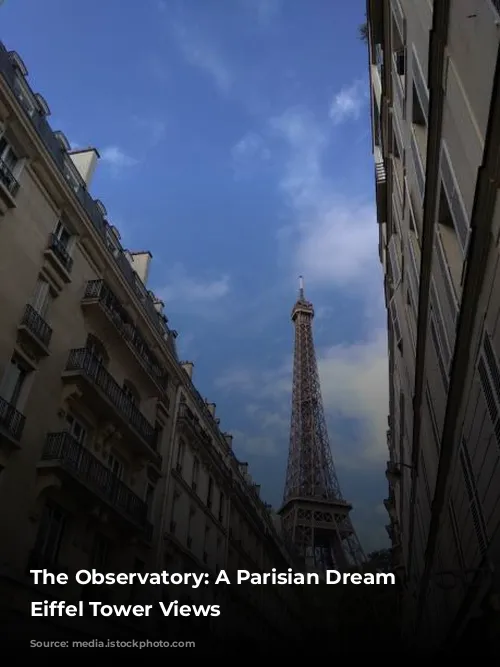 The Observatory: A Parisian Dream with Eiffel Tower Views