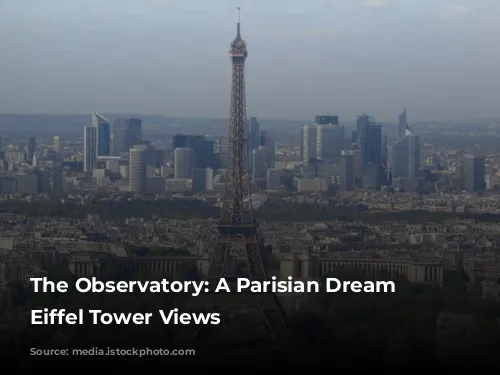 The Observatory: A Parisian Dream with Eiffel Tower Views