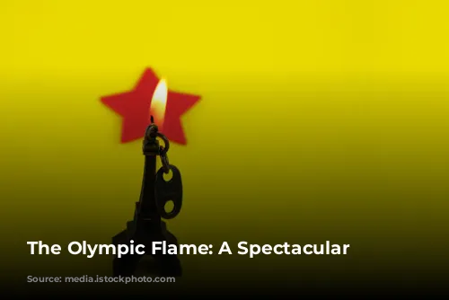 The Olympic Flame: A Spectacular Illusion