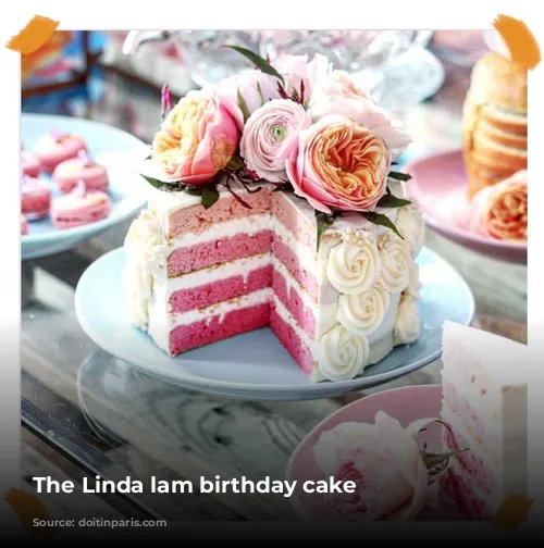 The Linda lam birthday cake