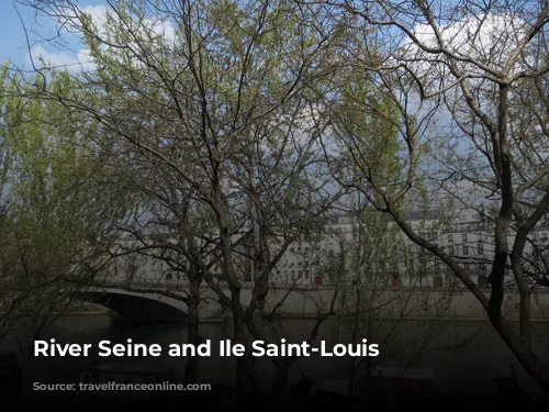 River Seine and Ile Saint-Louis