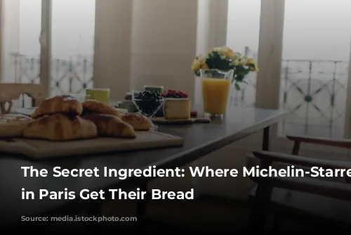 The Secret Ingredient: Where Michelin-Starred Restaurants in Paris Get Their Bread