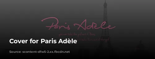 Cover for Paris Adèle