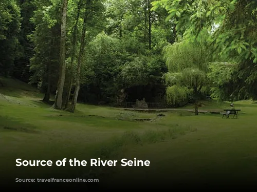 Source of the River Seine