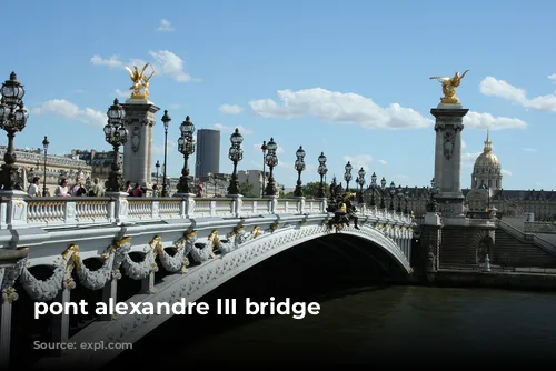 pont alexandre III bridge