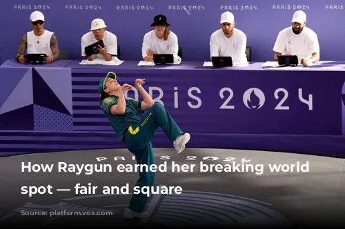 How Raygun earned her breaking world champ spot — fair and square