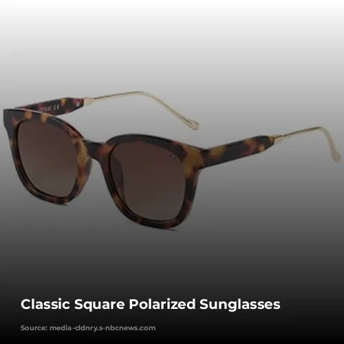 Classic Square Polarized Sunglasses