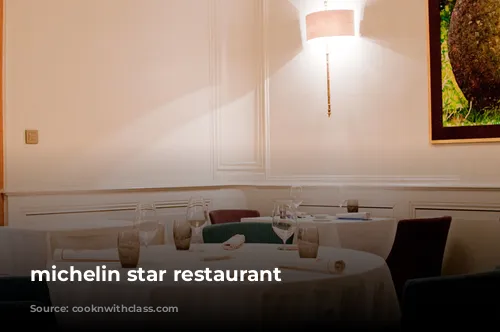 michelin star restaurant