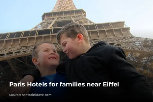 Paris Hotels for families near Eiffel Tower