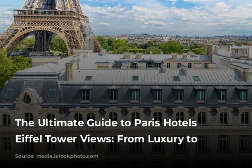 The Ultimate Guide to Paris Hotels with Eiffel Tower Views: From Luxury to Budget-Friendly