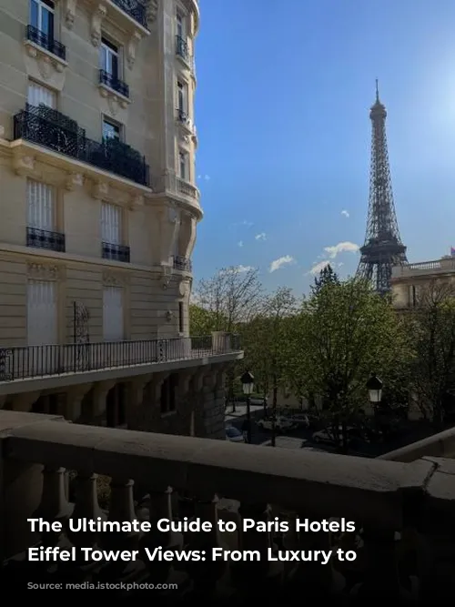 The Ultimate Guide to Paris Hotels with Eiffel Tower Views: From Luxury to Budget-Friendly