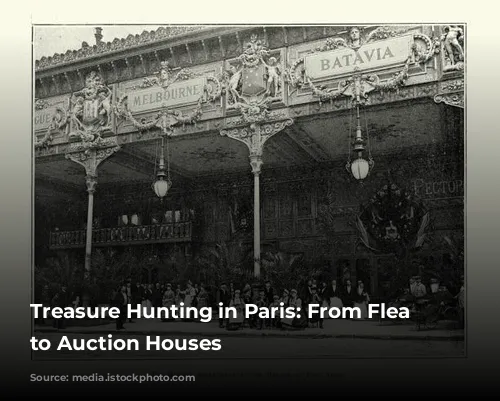 Treasure Hunting in Paris: From Flea Markets to Auction Houses