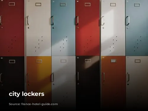 city lockers