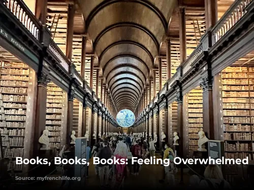 Books, Books, Books: Feeling Overwhelmed