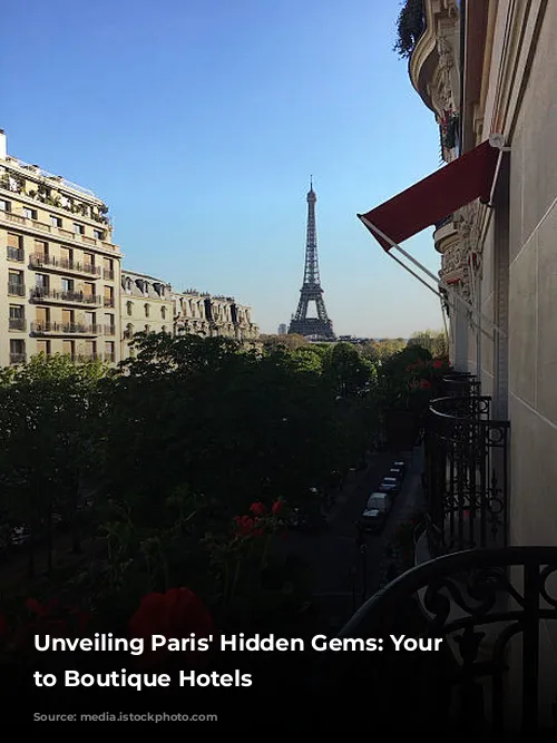 Unveiling Paris' Hidden Gems: Your Guide to Boutique Hotels