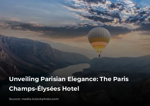 Unveiling Parisian Elegance: The Paris Marriott Champs-Élysées Hotel