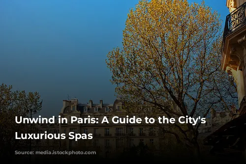 Unwind in Paris: A Guide to the City's Most Luxurious Spas