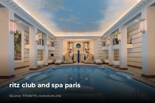 ritz club and spa paris