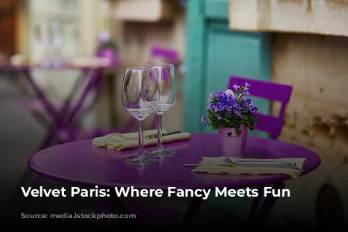 Velvet Paris: Where Fancy Meets Fun