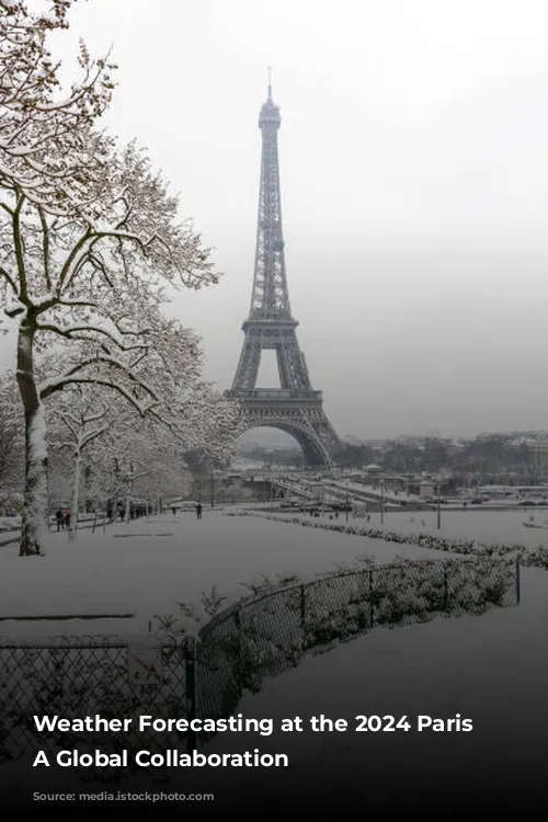 Weather Forecasting at the 2024 Paris Olympics: A Global Collaboration