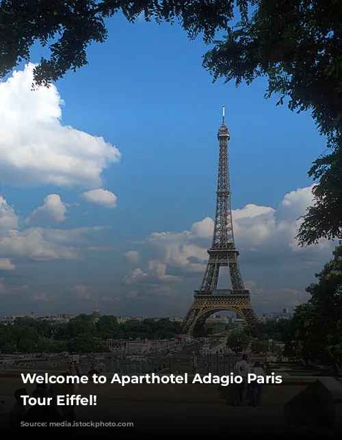 Welcome to Aparthotel Adagio Paris Centre Tour Eiffel!