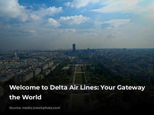 Welcome to Delta Air Lines:  Your Gateway to the World