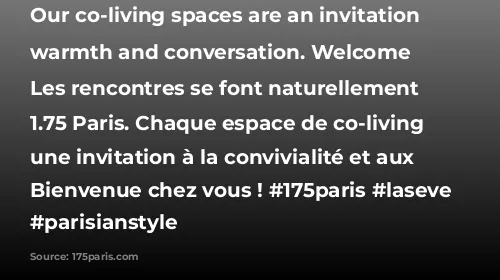 Connections happen naturally at 1.75 Paris. Our  co-living spaces are an invitation to warmth and conversation. Welcome home!

Les rencontres se font naturellement chez 1.75 Paris. Chaque espace de co-living est une invitation à la convivialité et aux échanges. Bienvenue chez vous !

#175paris #laseve #paris7 #parisianstyle