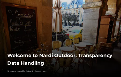 Welcome to Nardi Outdoor: Transparency in Data Handling