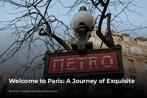 Welcome to Paris: A Journey of Exquisite Experiences