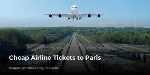 Cheap Airline Tickets to Paris