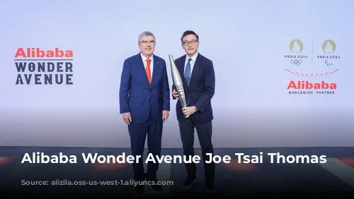 Alibaba Wonder Avenue Joe Tsai Thomas Bach