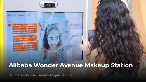 Alibaba Wonder Avenue Makeup Station