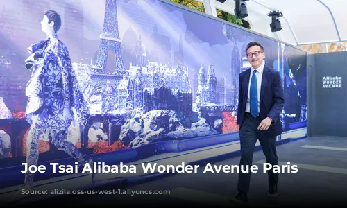 Joe Tsai Alibaba Wonder Avenue Paris