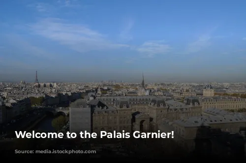  Welcome to the Palais Garnier! 