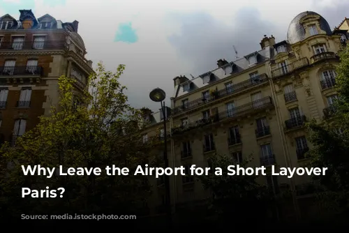 Why Leave the Airport for a Short Layover in Paris?