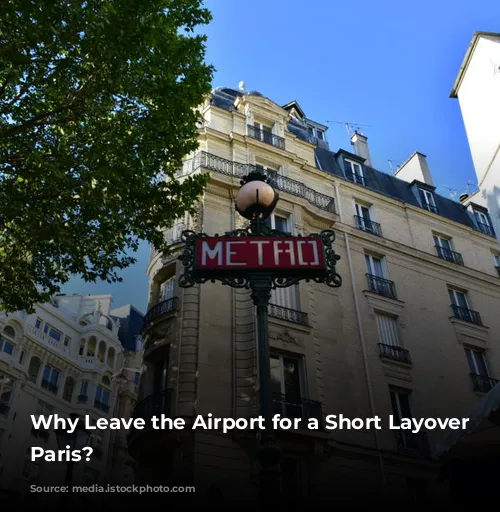 Why Leave the Airport for a Short Layover in Paris?