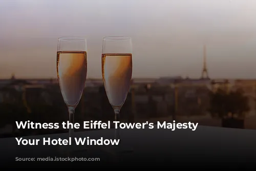 Witness the Eiffel Tower's Majesty from Your Hotel Window