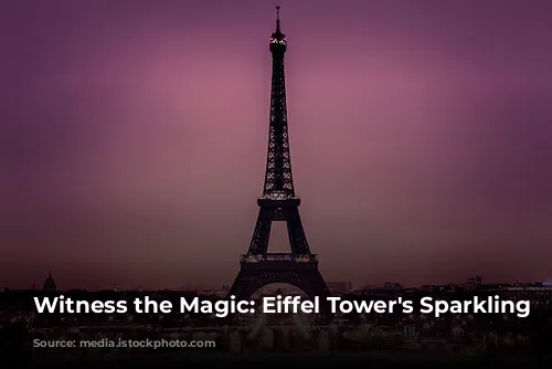 Witness the Magic: Eiffel Tower's Sparkling Lights