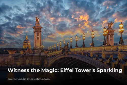 Witness the Magic: Eiffel Tower's Sparkling Lights