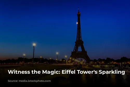 Witness the Magic: Eiffel Tower's Sparkling Lights