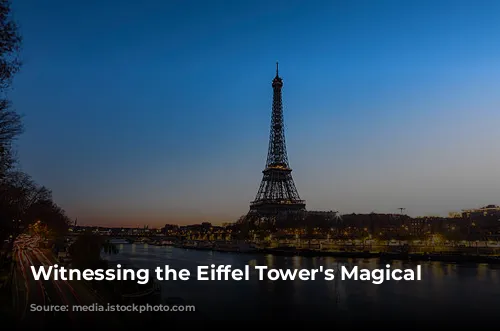  Witnessing the Eiffel Tower's Magical Lights