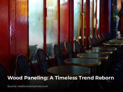 Wood Paneling: A Timeless Trend Reborn