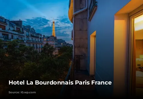 Hotel La Bourdonnais Paris France