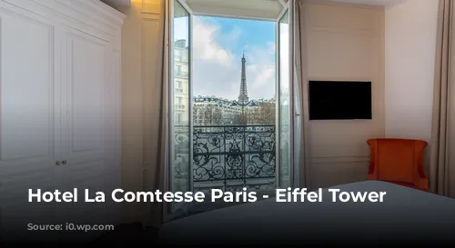 Hotel La Comtesse Paris - Eiffel Tower view