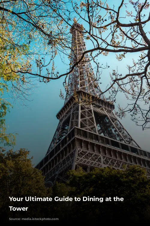 Your Ultimate Guide to Dining at the Eiffel Tower